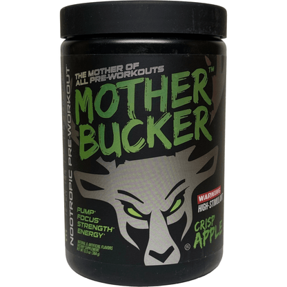 BuckedUp - Mother Bucker Pre - Workout - Crisp Apple 20serv - Pre - Workout - Animal Supps | Sports Nutrition & Supplement Store | Vineland, NJ