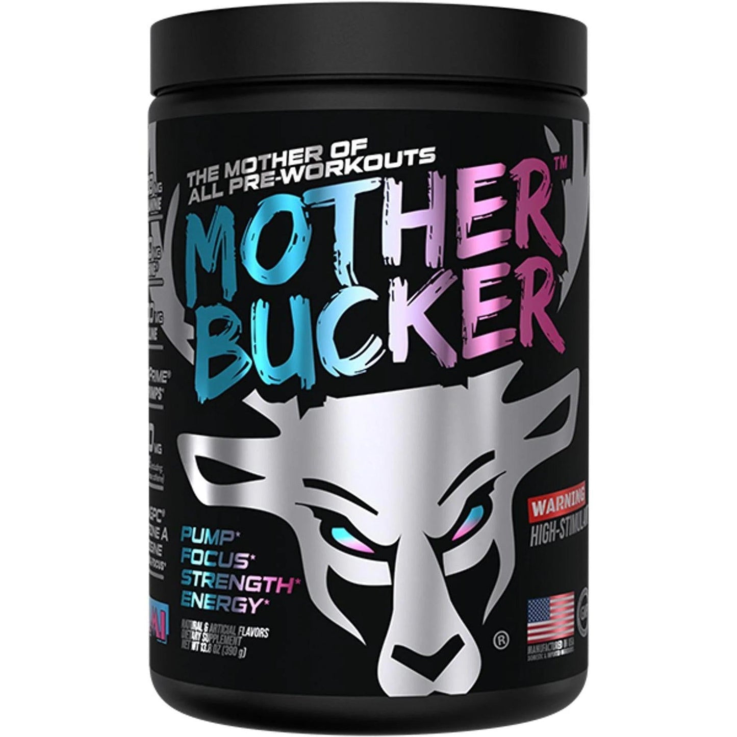 BuckedUp - Mother Bucker Pre - Workout - Miami 20serv - Pre - Workout - Animal Supps | Supplement, Sports Nutrition, and Vitamin Shop | Vineland NJ