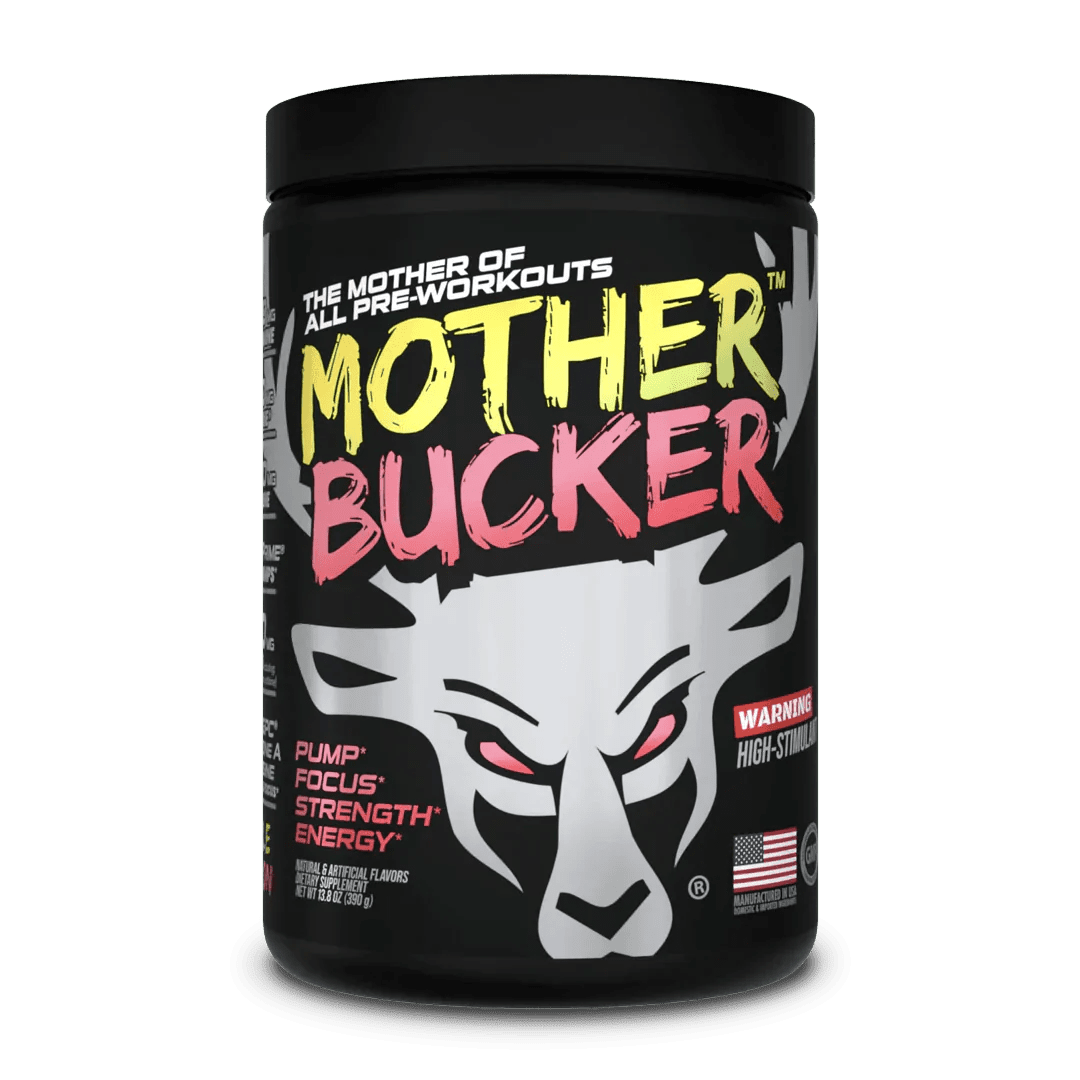 BuckedUp - Mother Bucker Pre - Workout - Muscle Melon 20serv - Pre - Workout - Animal Supps | Sports Nutrition & Supplement Store | Vineland, NJ