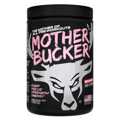 BuckedUp - Mother Bucker Pre - Workout - Strawberry Super Sets 20serv - Pre - Workout - Animal Supps | Sports Nutrition & Supplement Store | Vineland, NJ