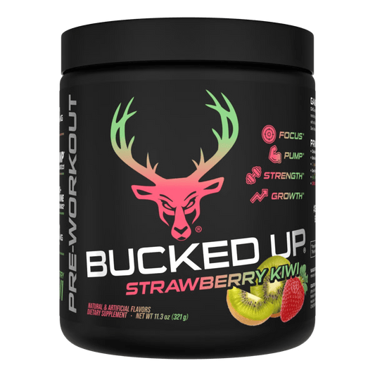 BuckedUp Pre - Workout - Blood Raz 30serv - Pre - Workout - Animal Supps | Sports Nutrition & Supplement Store | Vineland, NJ
