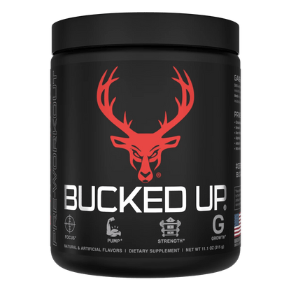 BuckedUp Pre - Workout - Blood Raz 30serv - Pre - Workout - Animal Supps | Sports Nutrition & Supplement Store | Vineland, NJ