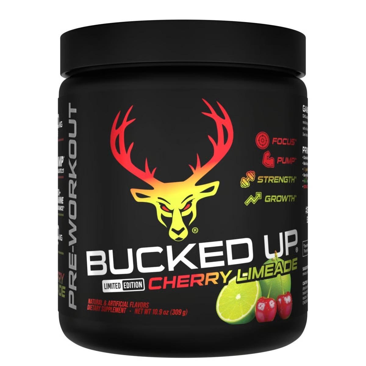 BuckedUp Pre - Workout - Cherry Limeade 30serv - Pre - Workout - Animal Supps | Supplement, Sports Nutrition, and Vitamin Shop | Vineland NJ