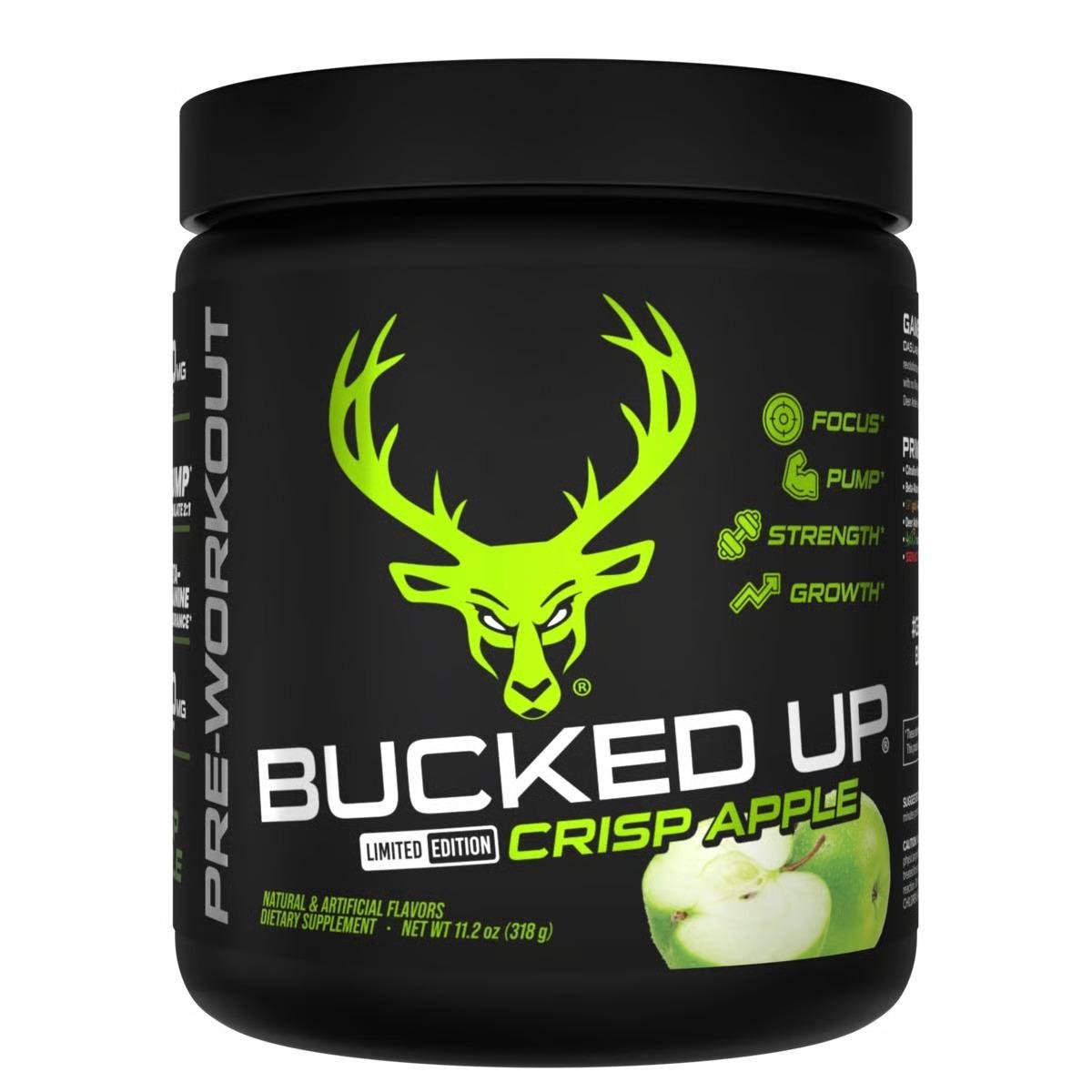 BuckedUp Pre - Workout - Crisp Apple 30serv - Pre - Workout - Animal Supps | Supplement, Sports Nutrition, and Vitamin Shop | Vineland NJ