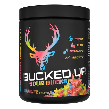 BuckedUp Pre - Workout - Sour Bucks 30serv - Pre - Workout - Animal Supps | Supplement, Sports Nutrition, and Vitamin Shop | Vineland NJ
