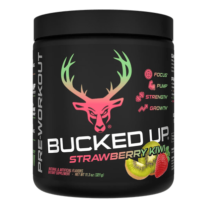 BuckedUp Pre - Workout - Strawberry Kiwi 30serv - Pre - Workout - Animal Supps | Sports Nutrition & Supplement Store | Vineland, NJ