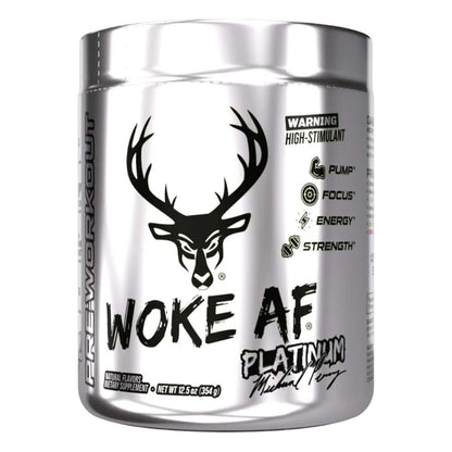BuckedUp - Woke AF High Stimulant Pre - Workout - Mike Perry (Cherry Coconut) 30serv - Pre - Workout - Animal Supps | Sports Nutrition & Supplement Store | Vineland, NJ