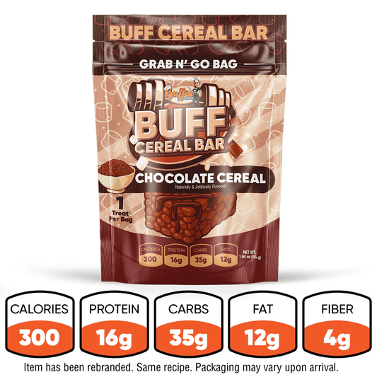 Buffin Bakery – Buff Cereal Bar - Chocolate Cereal - Food & Snacks - Animal Supps | Sports Nutrition & Supplement Store | Vineland, NJ