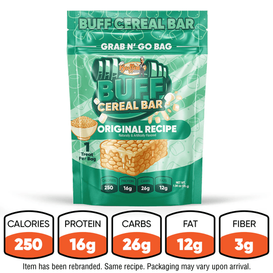 Buffin Bakery – Buff Cereal Bar - Original Recipe - Food & Snacks - Animal Supps | Sports Nutrition & Supplement Store | Vineland, NJ
