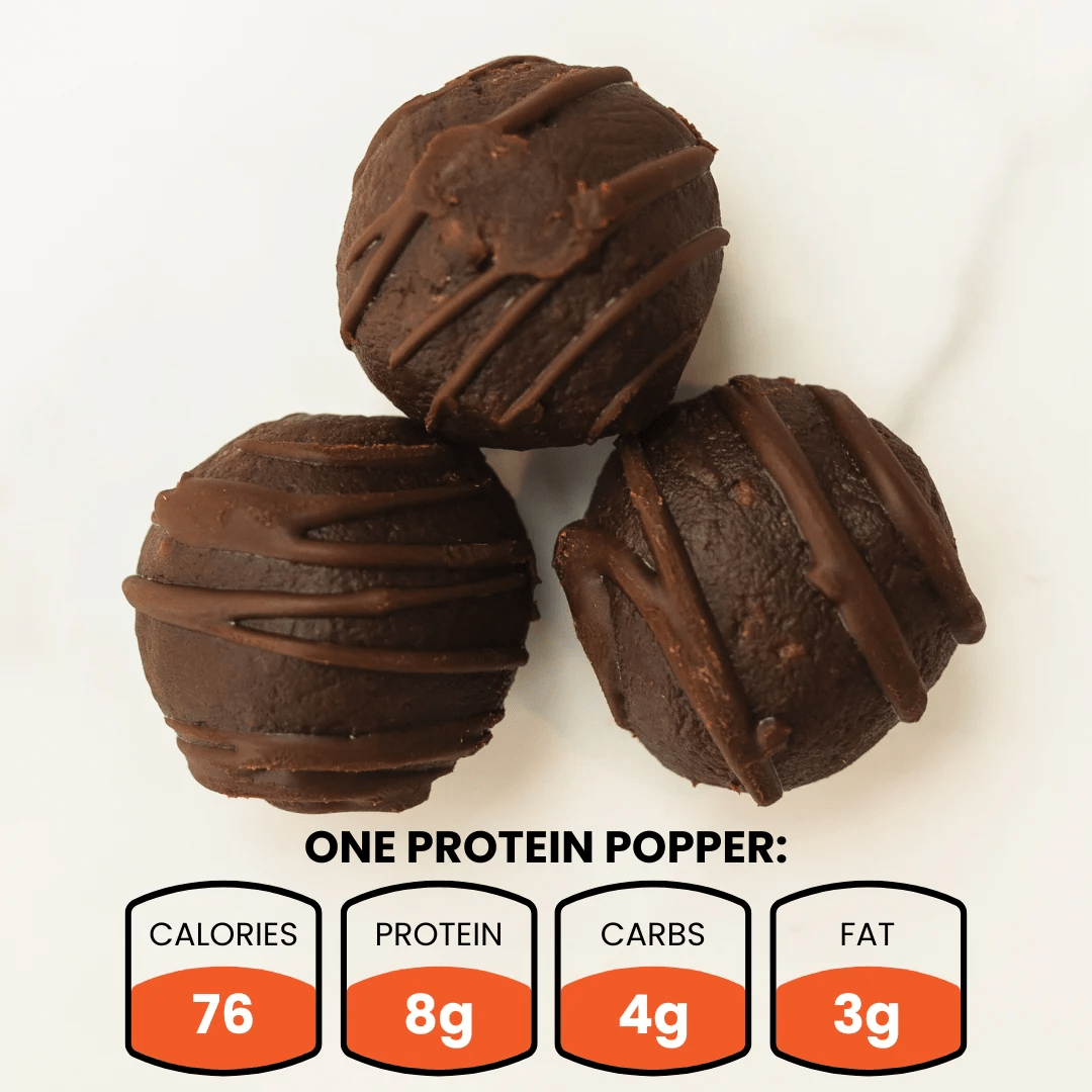 Buffin Bakery – Protein Poppers - Banana Chocolate - Food & Snacks - Animal Supps | Sports Nutrition & Supplement Store | Vineland, NJ