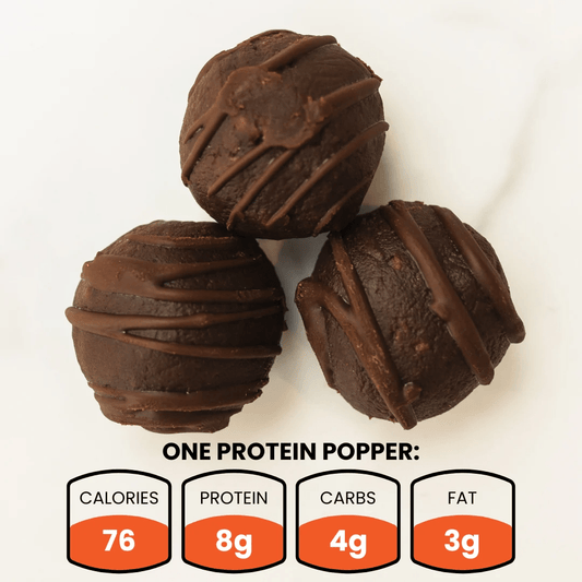 Buffin Bakery – Protein Poppers - Banana Chocolate - Food & Snacks - Animal Supps | Sports Nutrition & Supplement Store | Vineland, NJ