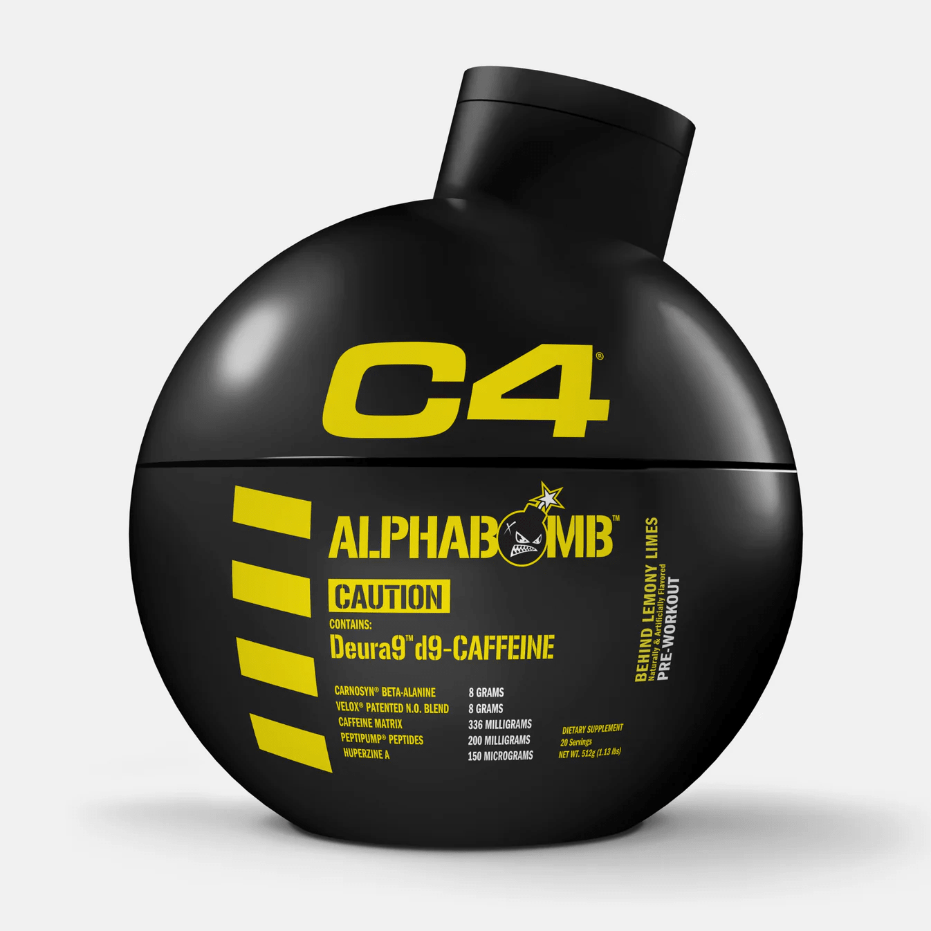 Cellucor - C4 AlphaBomb™ Pre - Workout - Behind Lemony Lines - Pre - Workout - Animal Supps | Supplement, Sports Nutrition, and Vitamin Shop | Vineland NJ
