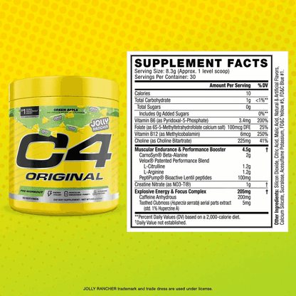Cellucor - C4 Original Pre Workout - Cherry Popsicle - Pre - Workout - Animal Supps | Sports Nutrition & Supplement Store | Vineland, NJ