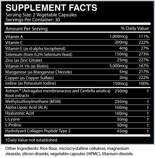 Centurion Labz - Beauty - 60ct - Beauty Support - Animal Supps | Sports Nutrition & Supplement Store | Vineland, NJ