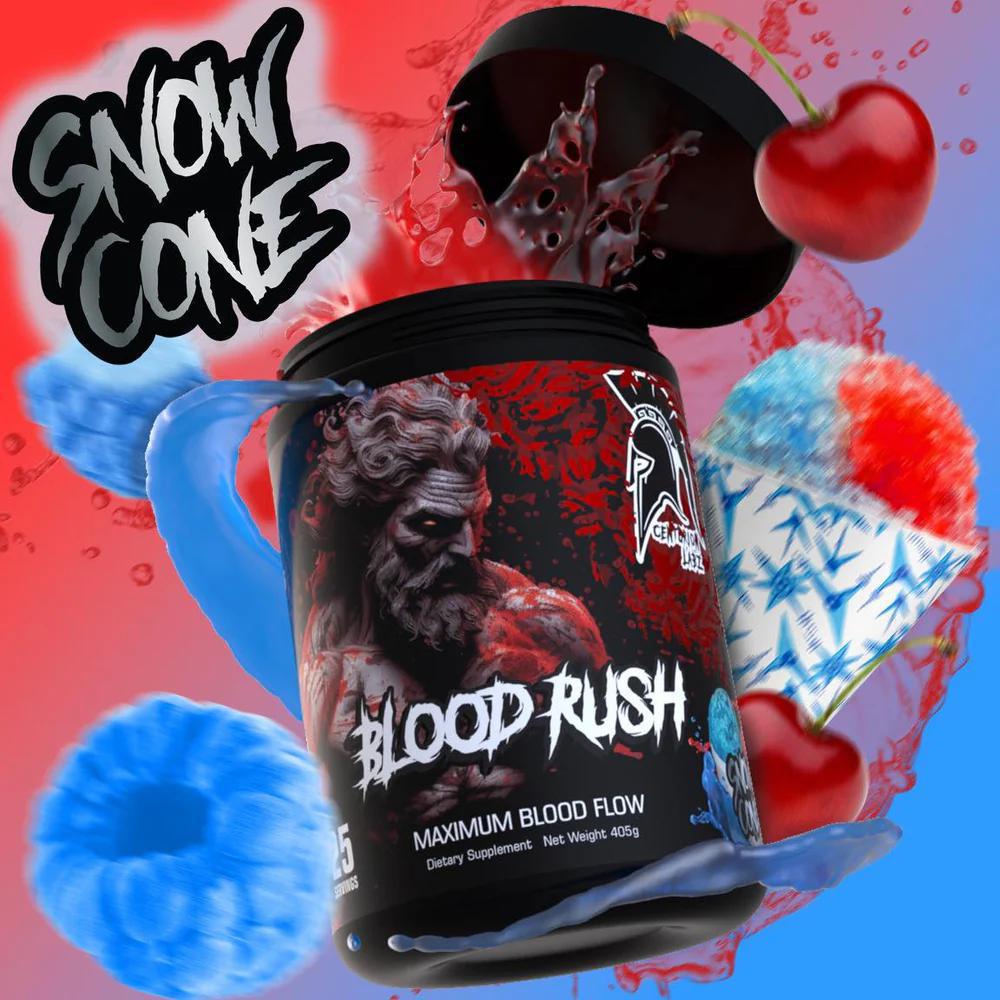 Centurion Labz - Blood Rush - Snow Cone 25serv - Pre - Workout - Animal Supps | Sports Nutrition & Supplement Store | Vineland, NJ
