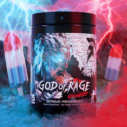 Centurion Labz - God of Rage Unchained - Rocket Popsicle 25serv - Pre - Workout - Animal Supps | Sports Nutrition & Supplement Store | Vineland, NJ