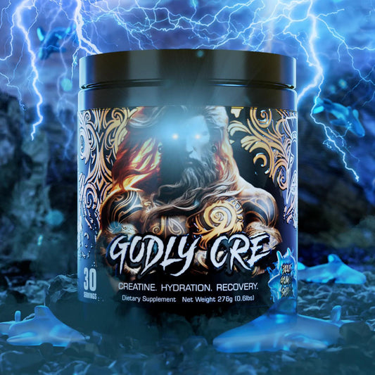 Centurion Labz - Godly Cre - Blue Gummy Shark - Creatine - Animal Supps | Sports Nutrition & Supplement Store | Vineland, NJ
