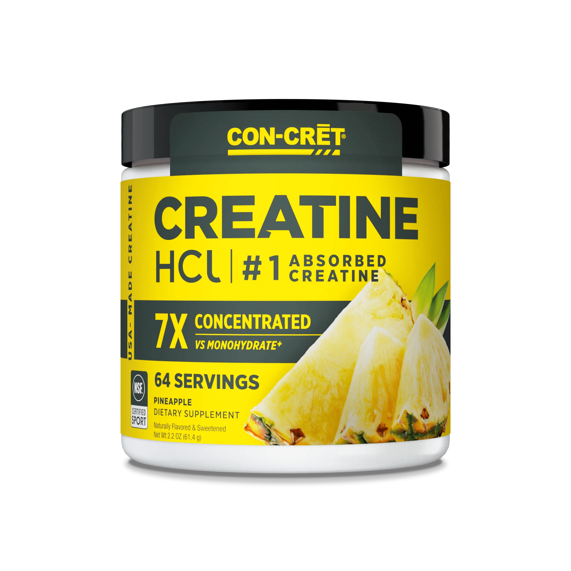 CON - CRET - Creatine HCL - Pineapple 60serv - Creatine - Animal Supps | Sports Nutrition & Supplement Store | Vineland, NJ