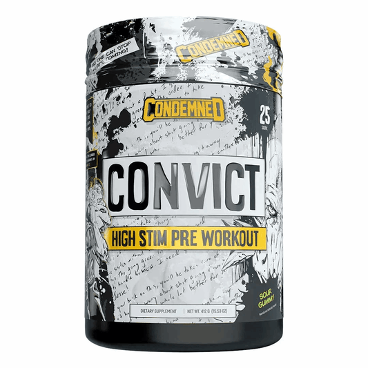 Condemned Labz - Convict Stim - Sour Gummy 25serv - Pre - Workout - Animal Supps | Sports Nutrition & Supplement Store | Vineland, NJ