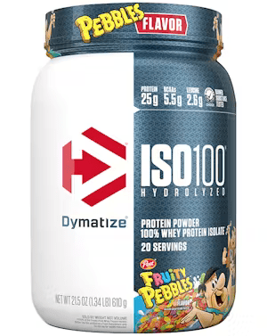 Dymatize - ISO 100 - Fruity Pebbles 1.4lb - Protein - Animal Supps | Sports Nutrition & Supplement Store | Vineland, NJ