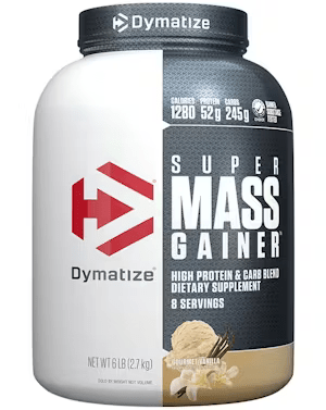 Dymatize - Super Mass Gainer - Vanilla 6lb - Protein - Animal Supps | Sports Nutrition & Supplement Store | Vineland, NJ