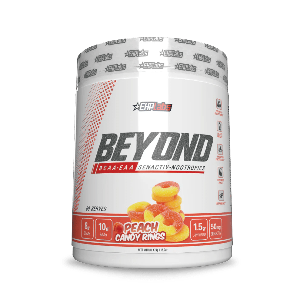 EHP Labs - Beyond BCAA - Peach Candy Rings 60serv - Recovery - Animal Supps | Sports Nutrition & Supplement Store | Vineland, NJ