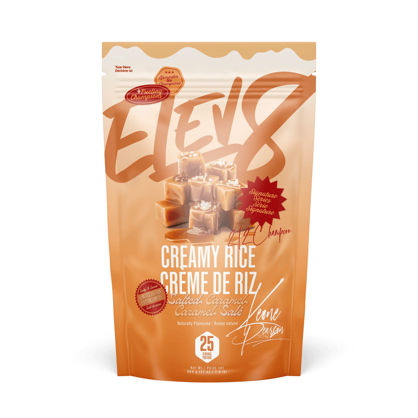 Elev8 Creamy Rice - Salted Caramel - Cream of Rice - Animal Supps | Sports Nutrition & Supplement Store | Vineland, NJ