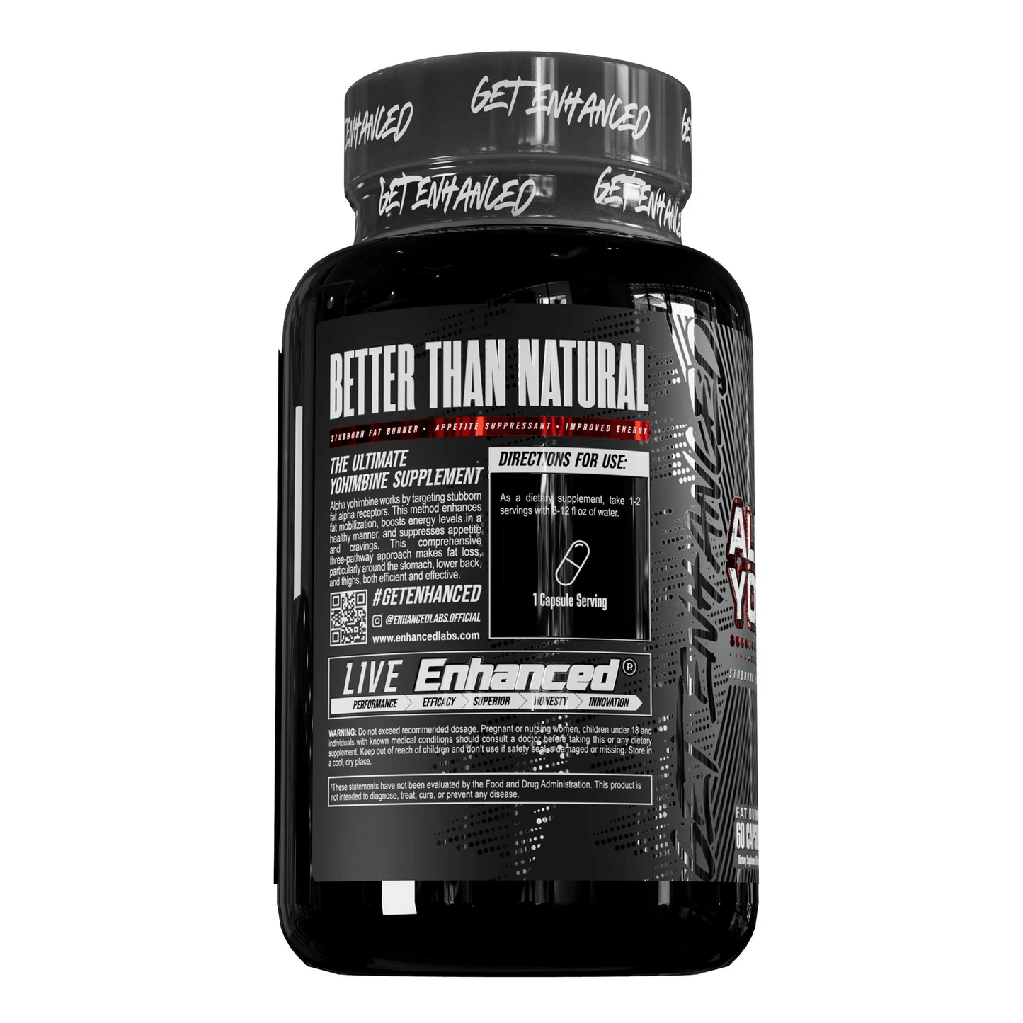 Enhanced Labs - Alpha Yohimbine - Fat Burner - Animal Supps | Supplement, Sports Nutrition, and Vitamin Shop | Vineland NJ