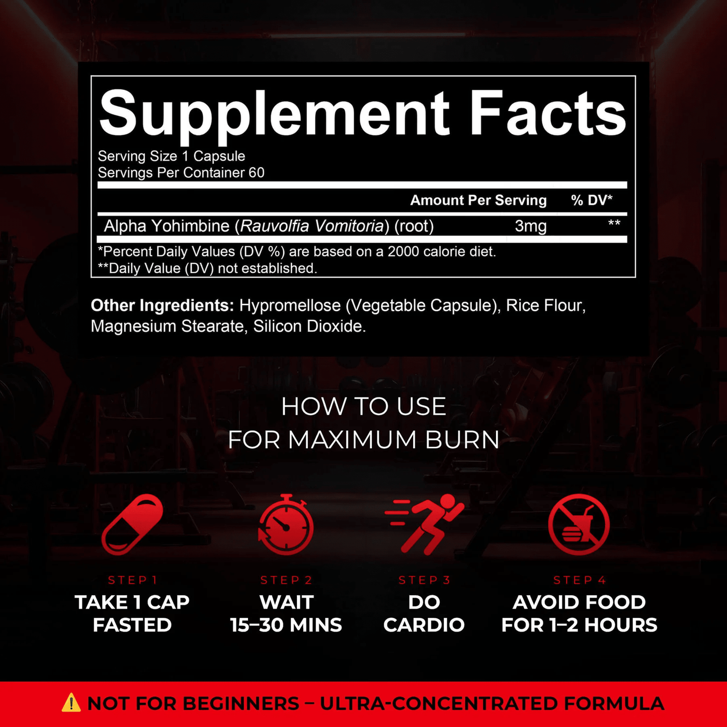 Enhanced Labs - Alpha Yohimbine - Fat Burner - Animal Supps | Supplement, Sports Nutrition, and Vitamin Shop | Vineland NJ
