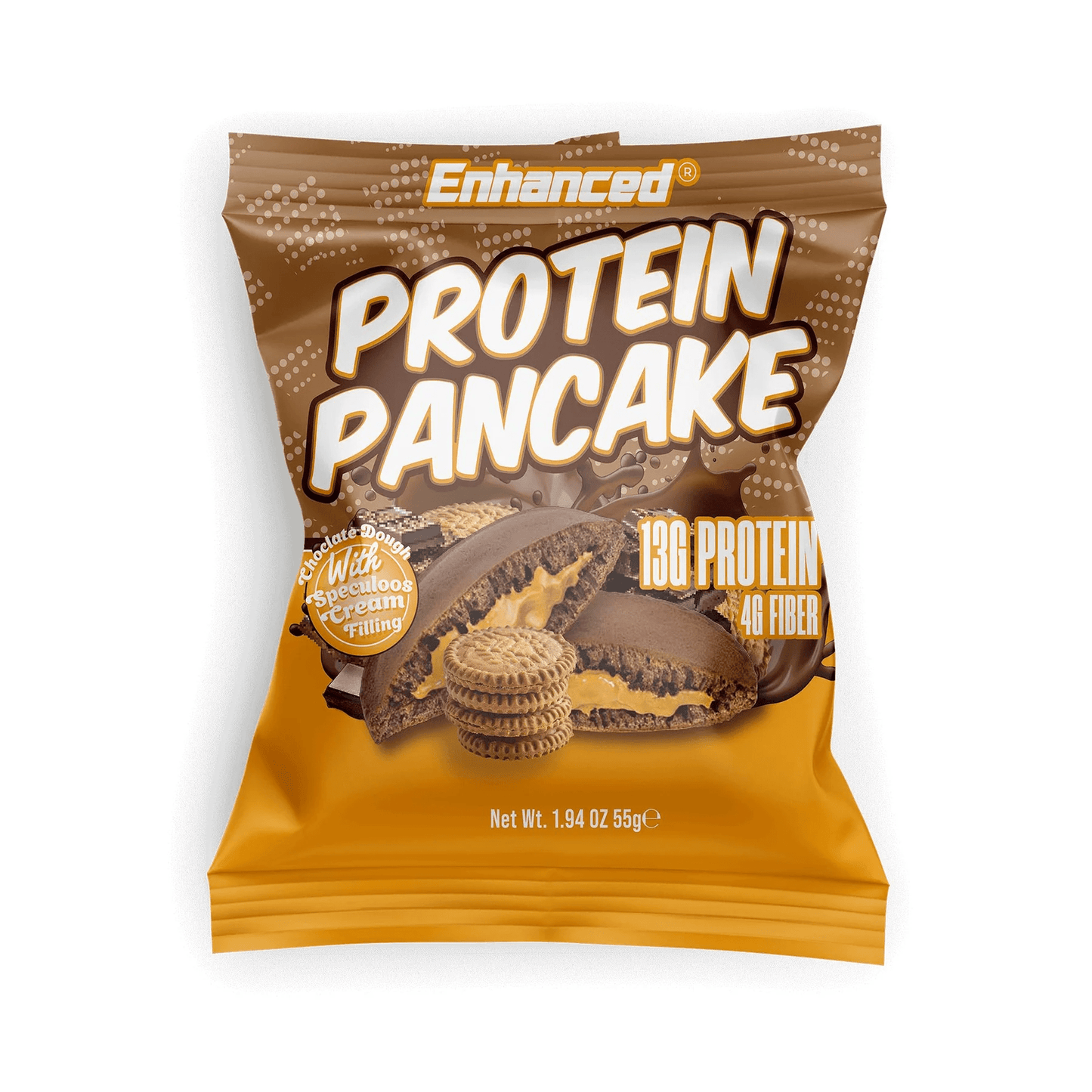 Enhanced Labs - Protein Pancake - Speculoos Cream Single - Food/Snacks - Animal Supps | Supplement, Sports Nutrition, and Vitamin Shop | Vineland NJ
