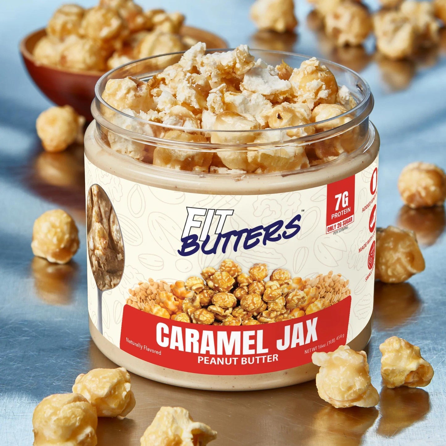 Fit Butters - Caramel Jax 16oz - Food/Snacks -Animal Supps