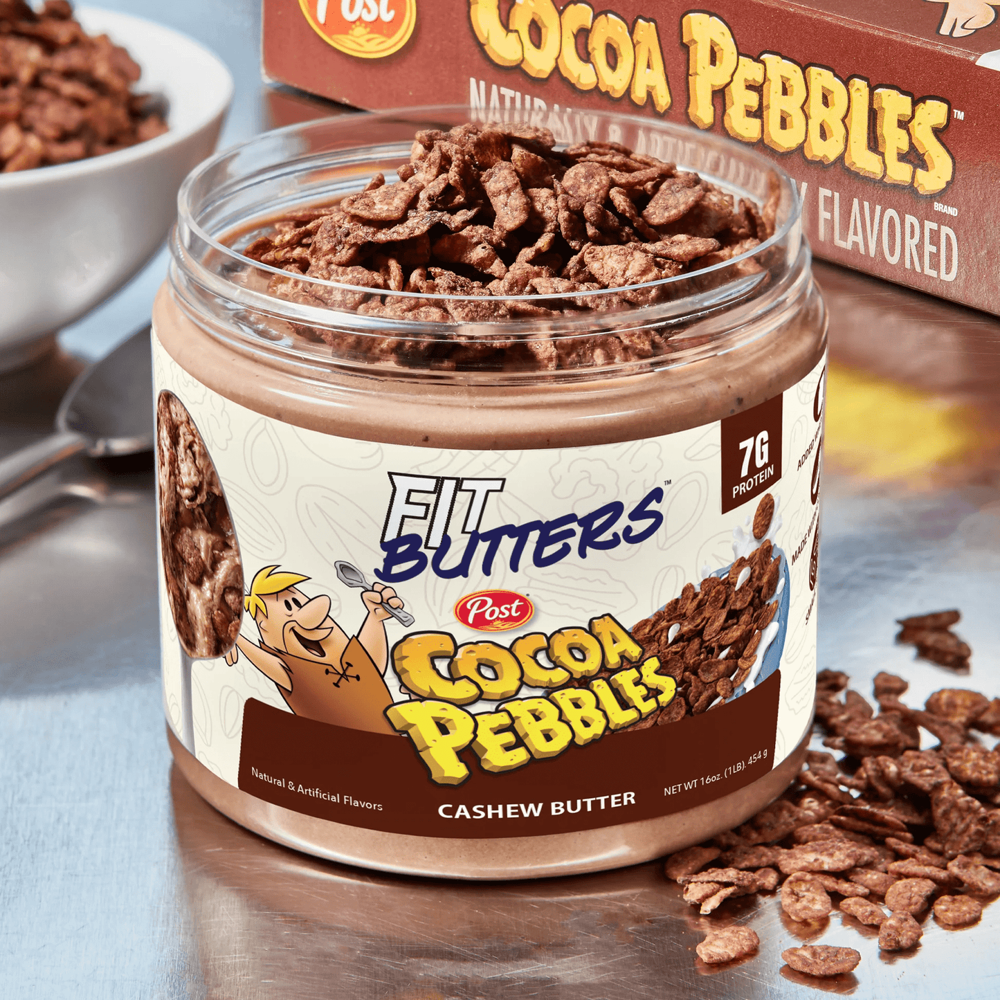 Fit Butters - Cocoa PEBBLES (Cashew Butter) 16oz - Food/Snacks - Animal Supps | Sports Nutrition & Supplement Store | Vineland, NJ