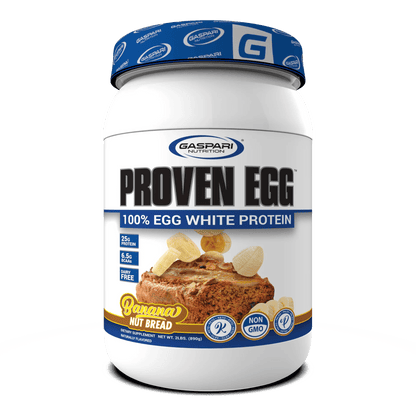 Gaspari Nutrition – Proven Egg - Banana Nut Bread 2lb - Egg White Protein - Animal Supps | Sports Nutrition & Supplement Store | Vineland, NJ