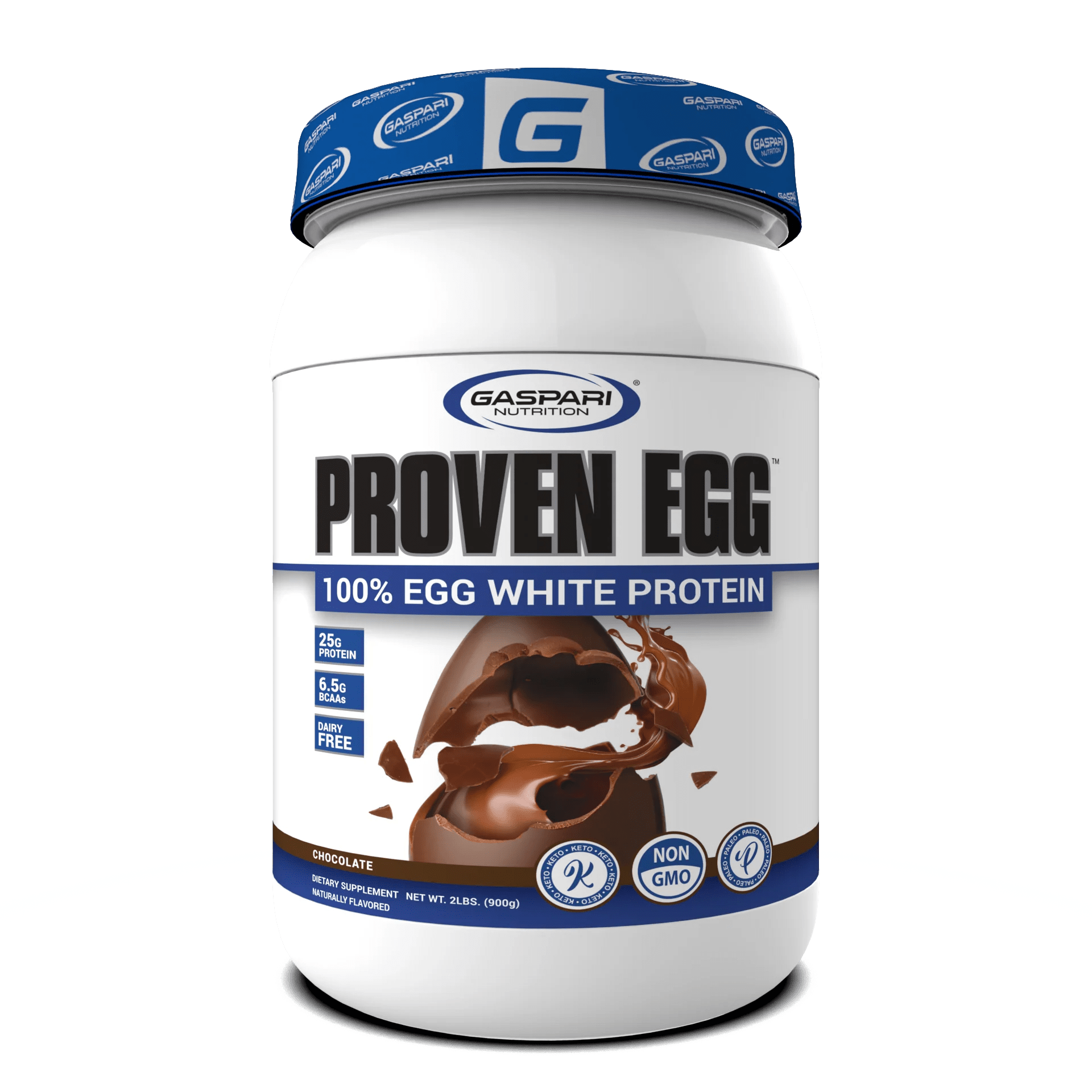 Gaspari Nutrition – Proven Egg - Chocolate 2lb - Egg White Protein - Animal Supps | Sports Nutrition & Supplement Store | Vineland, NJ