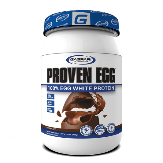 Gaspari Nutrition – Proven Egg - Chocolate 2lb - Egg White Protein - Animal Supps | Sports Nutrition & Supplement Store | Vineland, NJ