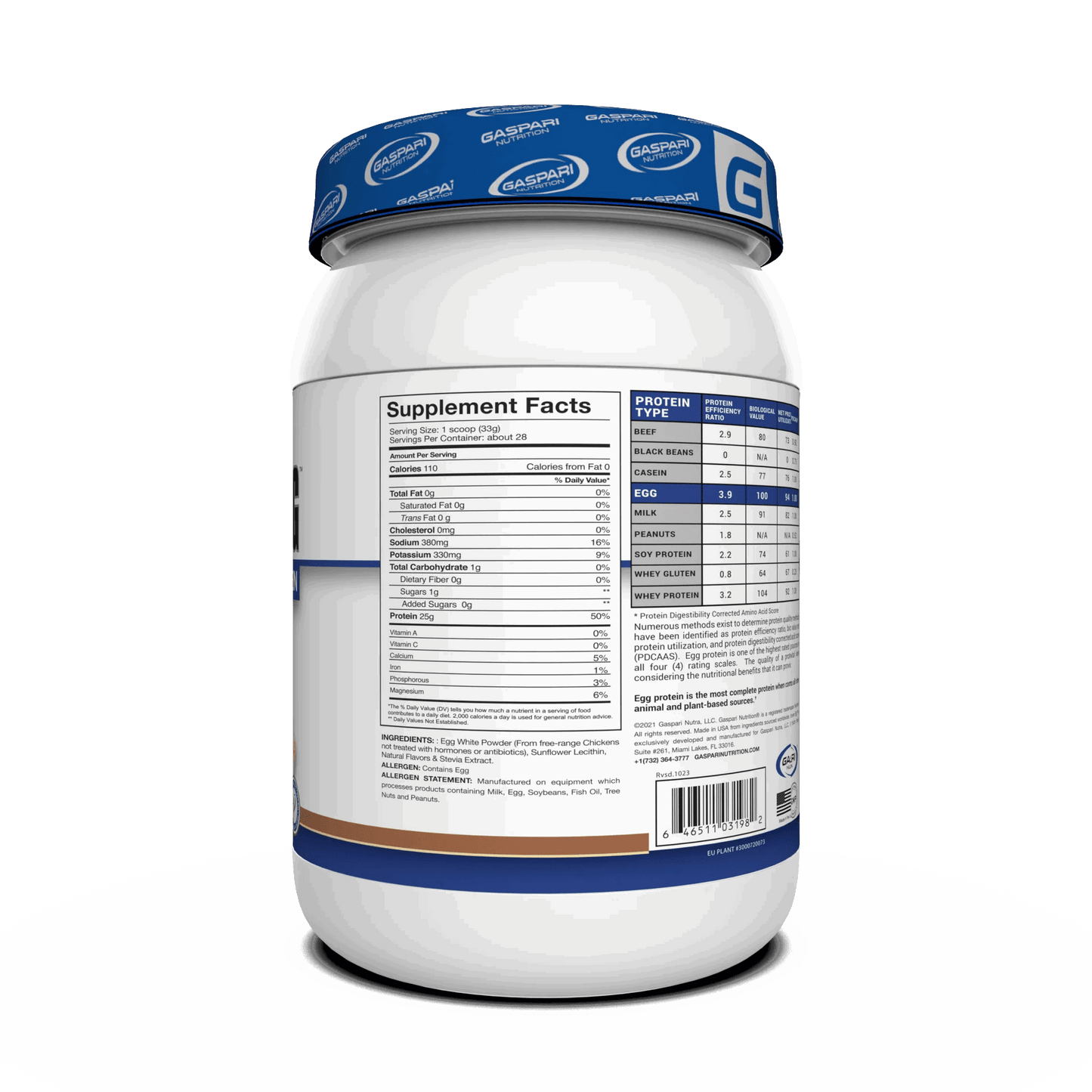 Gaspari Nutrition – Proven Egg - Egg White Protein - Animal Supps | Sports Nutrition & Supplement Store | Vineland, NJ