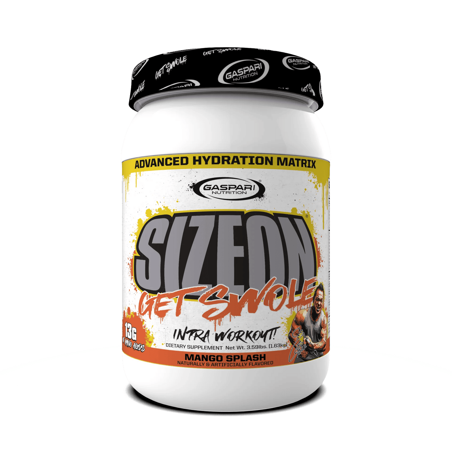 Gaspari Nutrition – SizeOn - Mango Splash - Intra Workout - Animal Supps | Sports Nutrition & Supplement Store | Vineland, NJ