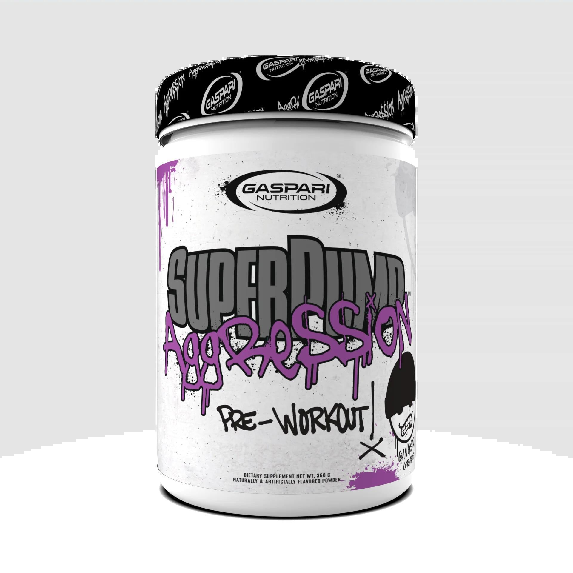 Gaspari Nutrition - SuperPump Agression - Gangsta Grape - Pre - Workout - Animal Supps | Sports Nutrition & Supplement Store | Vineland, NJ