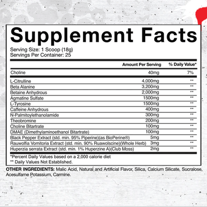 Gaspari Nutrition - SuperPump Agression - Pre - Workout - Animal Supps | Sports Nutrition & Supplement Store | Vineland, NJ