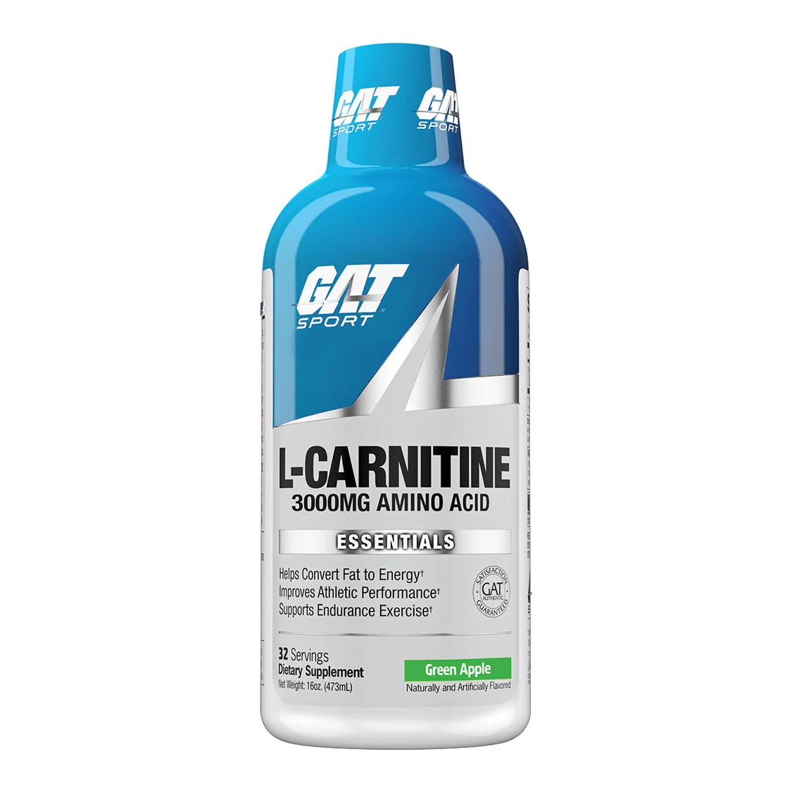 GAT - L - Carnitine 3000mg - Green Apple 32serv - Fat Burner - Animal Supps | Sports Nutrition & Supplement Store | Vineland, NJ