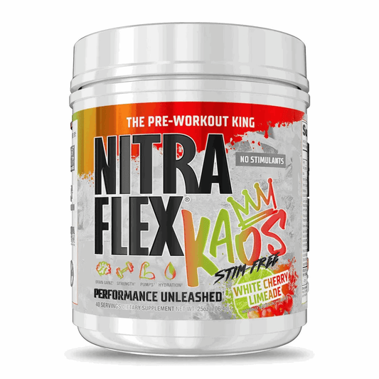 GAT - Nitraflex KAOS Non - Stim - White Cherry Limeade 40serv - Pre - Workout - Animal Supps | Sports Nutrition & Supplement Store | Vineland, NJ