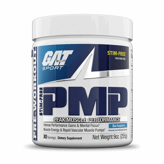 GAT - PMP Powder Non - Stim - Blue Raspberry 30serv - Pre - Workout - Animal Supps | Sports Nutrition & Supplement Store | Vineland, NJ