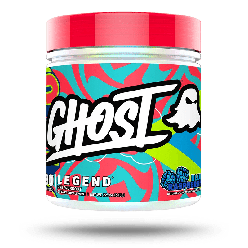 GHOST - LEGEND® v4 Pre - Workout - Blue Raspberry - Pre - Workout - Animal Supps | Sports Nutrition & Supplement Store | Vineland, NJ