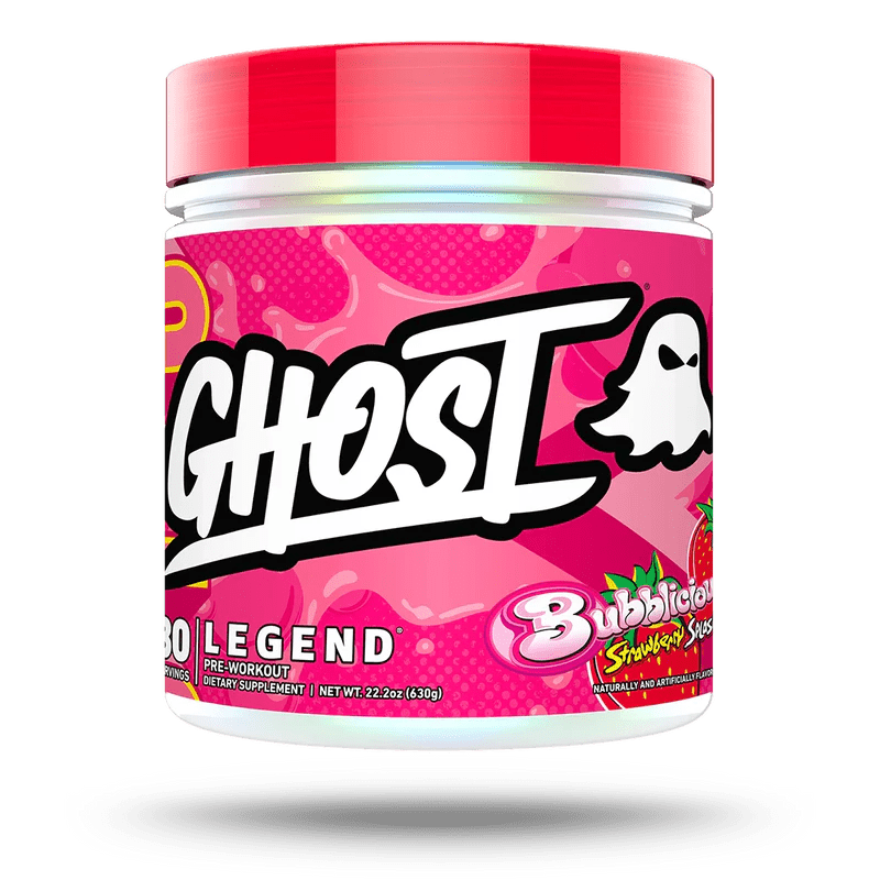 GHOST - LEGEND® v4 Pre - Workout - Strawberry Bubblicious - Pre - Workout - Animal Supps | Sports Nutrition & Supplement Store | Vineland, NJ