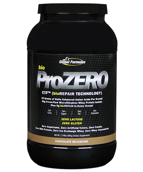 Global Formulas - bioProZERO - Chocolate Milkshake - Protein - Animal Supps | Sports Nutrition & Supplement Store | Vineland, NJ