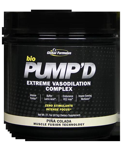Global Formulas - bioPUMP'D - Pina Colada - Pre - Workout - Animal Supps | Sports Nutrition & Supplement Store | Vineland, NJ
