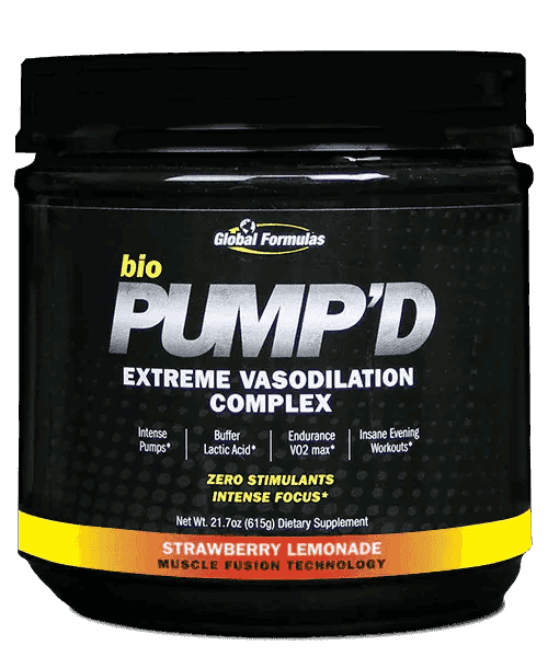 Global Formulas - bioPUMP'D - Strawberry Lemonade - Pre - Workout - Animal Supps | Sports Nutrition & Supplement Store | Vineland, NJ