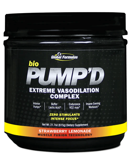 Global Formulas - bioPUMP'D - Strawberry Lemonade - Pre - Workout - Animal Supps | Sports Nutrition & Supplement Store | Vineland, NJ