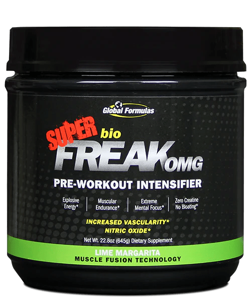 Global Formulas - SUPER bioFREAK OMG - Lime Margarita - Pre - Workout - Animal Supps | Sports Nutrition & Supplement Store | Vineland, NJ