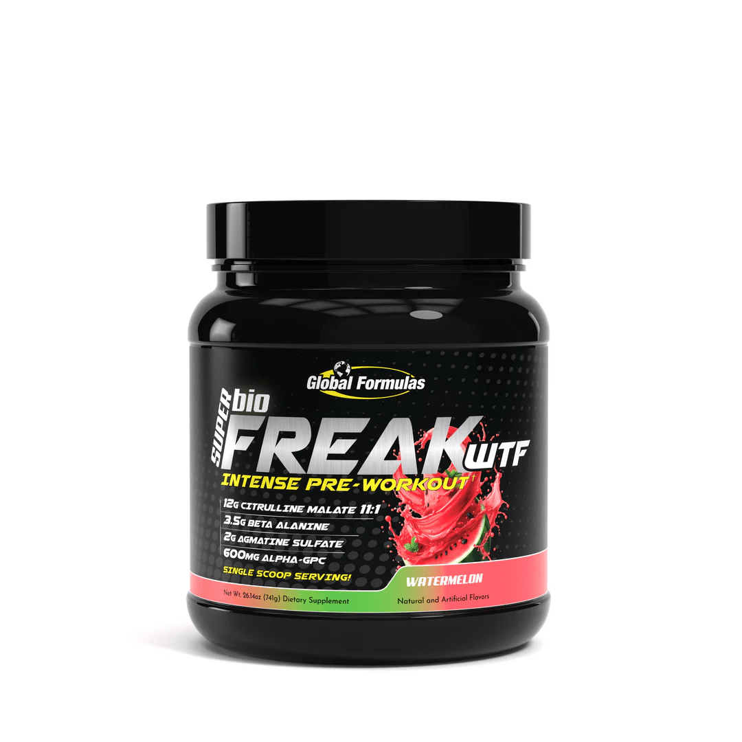Global Formulas - SUPER bioFREAK WTF - Watermelon - Pre - Workout - Animal Supps | Sports Nutrition & Supplement Store | Vineland, NJ